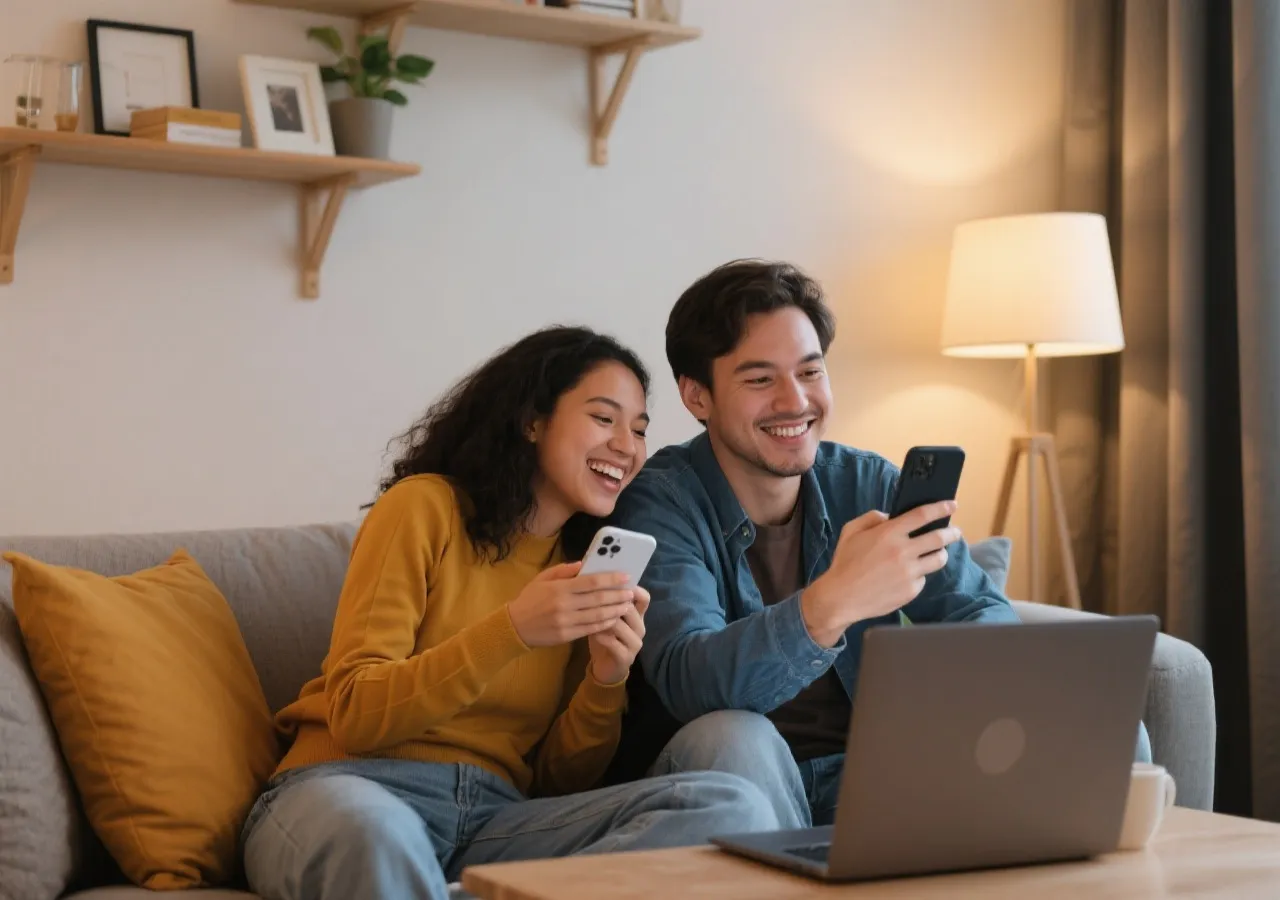 轻松互动场景示意